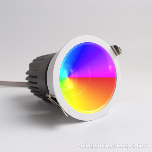 400lm Adjustable LED Colorful Spot Lights 20W Recessed Spotlight
